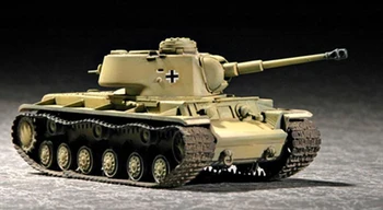 1/72 Трубач 07265 Немецкий танк Pz.Kpfw KV-1 756 (r) Модель Бронированного комплекта для подарков TH07158-SMT2