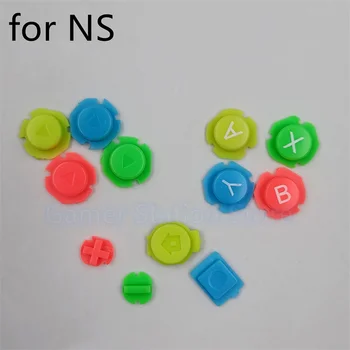 1 комплект красочных кнопок ABXY Directions, кнопок, джойстика для контроллера Nintendo Switch NS, контроллера Joy-con LR, аксессуаров
