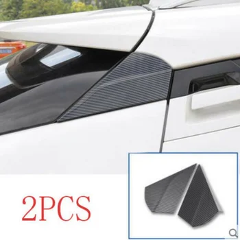 1 пара защитных накладок на боковое стекло заднего стекла из углеродного волокна для Toyota C-HR CHR 2016-2019