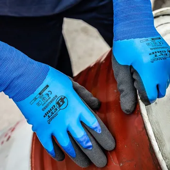 1 Пара Защитных рабочих Перчаток Защитные Перчатки Полностью Погруженные Водонепроницаемые Перчатки Перчатки Защитные Рабочие перчатки