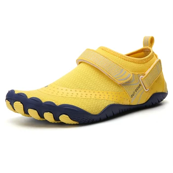 1 пара противоскользящей летней водной обуви для родителей и детей босиком, Пляжные кроссовки, Сандалии