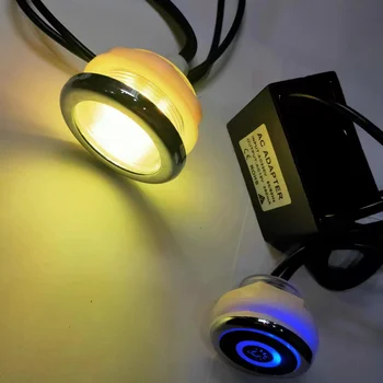 1 шт. RGB светодиодные лампы для горячих ванн Спа-джакузи Лампа для хромотерапии светодиодная подводная горячая трубка 2 Вт с матовой поверхностью 1 контроллер 1 адаптер