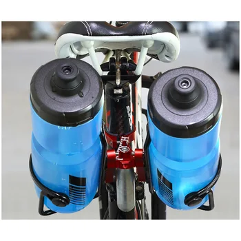 1 шт. Велосипедный адаптер для двойной бутылки, регулируемый держатель для велосипедного подседельного штыря, конвертер, держатель для чайника на руле