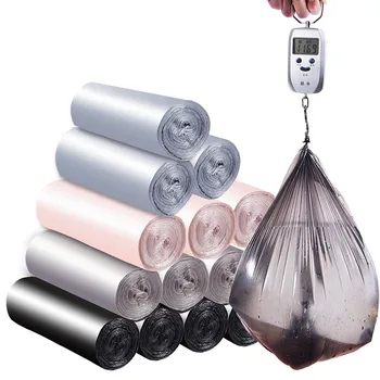 100 шт./упак. Большие мешки для мусора типа жилета, сумка-тоут, сумка для хранения бытового мусора, одноразовые пластиковые пакеты