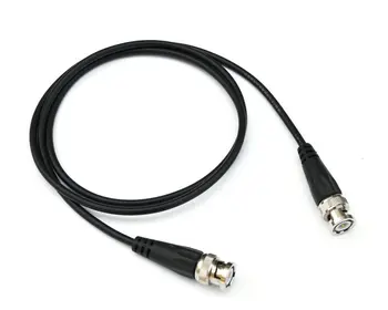 10шт 100см Штекерный кабель BNC от мужчины к мужчине BNC Двойной штекерный разъем BNC Радиочастотный соединительный кабель с низкими потерями