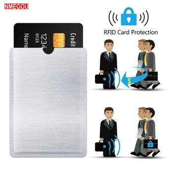 10ШТ RFID-блокирующих втулок, защита от кражи RFID-карты, RFID-блокирующая втулка, защита от кражи личных данных, защита от сканирования