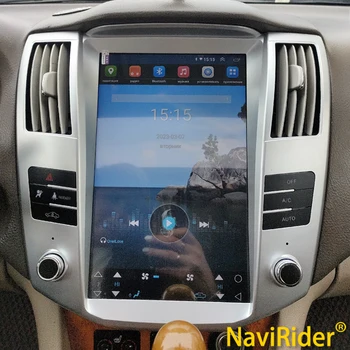 12,1-дюймовый Экран Tesla Android Автомобильный Радиоприемник Для Lexus RX300 RX330 RX350 RX400 Для Toyota Harrier GPS Мультимедийный Видеоплеер Carplay