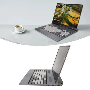 16-дюймовый ноутбук с процессором Intel N5105, Разблокировка отпечатков пальцев, Синий переключатель, Механическая клавиатура, Магнитная камера, Игровой ноутбук
