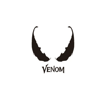 17см * 15см для Venom Legends Tongue Авто Модная наклейка, наклейка KK, Виниловая Светоотражающая Настройка окон кузова на заказ, Стайлинг автомобиля