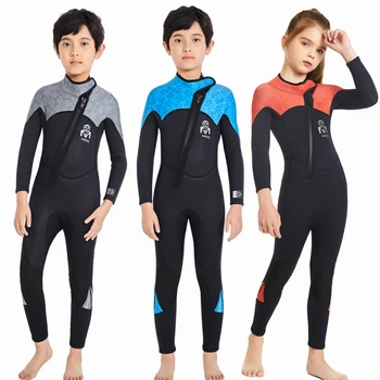 2023 Детский неопреновый гидрокостюм для серфинга, детский толстый купальник для подводного плавания, костюм для мальчика, купальник с медузой, купальник для девочки, Купальник
