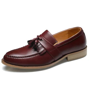 2023 мужская обувь деловые модельные туфли male han edition мужская модная обувь для отдыха кожаные туфли с острым носком men of England
