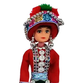 25 см Традиционная китайская кукла древней красоты, аксессуары для одевания, коллекционные детские игрушки для девочек, этническая кукла для подарков на выпускной.