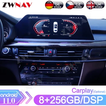 256G Android Автомобильный Радиоплеер Для BMW X3 F25 E83/X5 F15 E70/X6 F16 E72 2009-2016 Мультимедиа Стерео GPS Navi Головное устройство Carplay