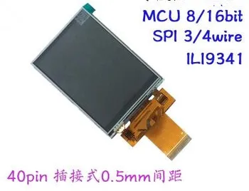 3,2-дюймовый 40P SPI TFT LCD LCM Экран с Сенсорной панелью ILI9341 Drive IC 8/16Bit MCU Интерфейс Широкого обзора 240*320
