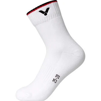 3 пары носков victor, спортивные средние носки, мужские и женские носки для бадминтона, настольного тенниса, нижние носки из хлопкового полотенца 2022 SK-149