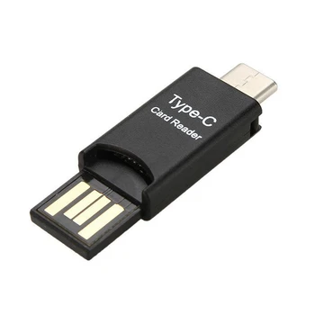 4X USB 3.1 Type C Адаптер для чтения карт USB-C к Micro-SD TF для мобильного телефона Macbook PC