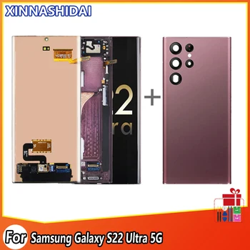 AMMOLED Для Samsung Galaxy S22 Ultra ЖК-дисплей Сенсорный Экран С Рамкой 6,8 