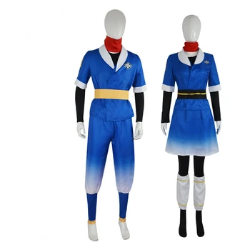 Arceus Akari Rei Косплей костюм Наряды Игра Pokemoning Legends Хэллоуин Комплект униформы Полный костюм для женщин мужчин