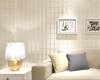 beibehang Современный минималистичный 3D стерео вогнутая и выпуклая решетчатая мозаика обои нетканые спальня гостиная papel de parede