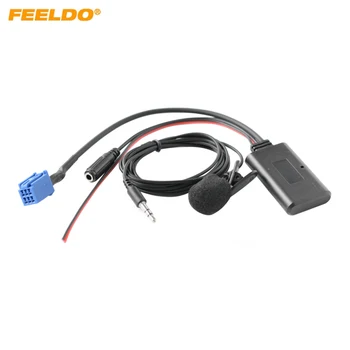 FEELDO Автомобильный Беспроводной Модуль Bluetooth Музыкальный 6Pin AUX Адаптер Для Toyota Crown Lexus IS300/ES350/LX570 Стерео Аудио Вспомогательный Провод