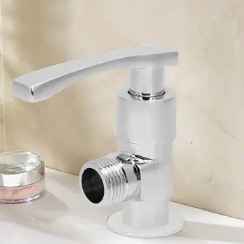 G1/2in, кран для ванной комнаты, регулирующий клапан для воды, угловой клапан для крана с покрытием