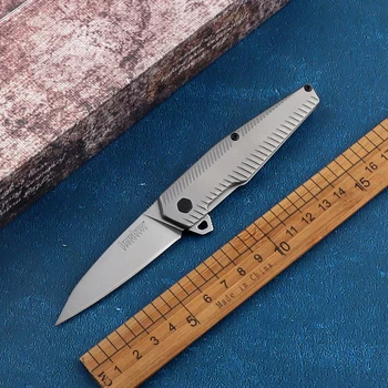 Kershaw 1359 складной нож 8CR17MOV лезвие цельнометаллическая ручка открытый кемпинг охотничий нож Тактические фруктовые ножи для выживания EDC инструмент