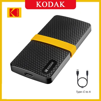 KODAK X200 Type C USB3.1 Gen 2 Внешний Жесткий Диск 1 ТБ SSD 512 ГБ 256 ГБ Мини Портативные Твердотельные Накопители для MacBook PC PS4 PS5
