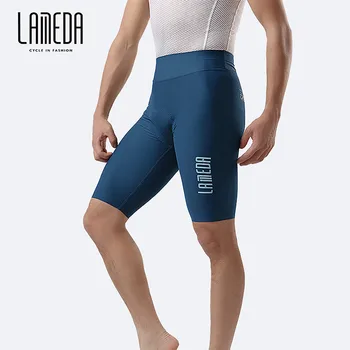 LAMEDA Летние новые велосипедные шорты с нагрудником, мужские профессиональные велосипедные штаны для шоссейного горного велосипеда, удобное велосипедное снаряжение