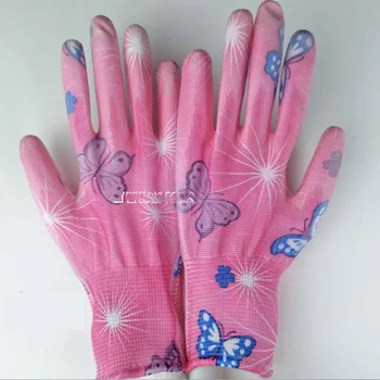 NMSafety, 3 пары перчаток для садовых работ, модные женские перчатки из искусственной кожи с цветочным принтом и полиэстеровой подкладкой