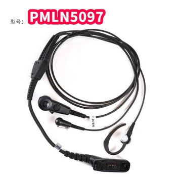 PMLN5097 с независимым микрофоном/PTT 3-проводные мониторные наушники для motorola P8200 P8268 GP328D walkie talkie