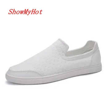 ShowMyHot/ Мужские botas invierno mujer, повседневная парусиновая обувь, студенческая дышащая обувь на плоской подошве, Zapatos Hombre, мужская брендовая обувь, черный