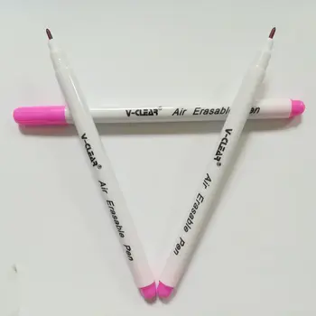 VCLEAR Розовая Воздушная Стираемая Ручка Chaco Ace 3 шт Автоматически Исчезающая Ручка Chako Ace Ручка Для Маркировки Одежды Текстильный Маркер Стираемая Ручка Для Ткани