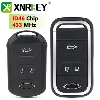 XRNKEYKeychannel 3 кнопки Дистанционного Управления Автомобильными Ключами ID46 433 МГц Smart Fob Proximity Keylessgo для Chery Tiggo 5 Tiggo 7/8 ARRIZO 5 6 7 Re