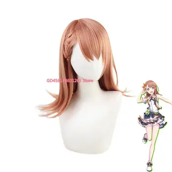 Y2K Hanasato Minori косплей парик игровой проект Sekai Красочная сцена! Подвиг. Парики из синтетических волос с длинными косами
