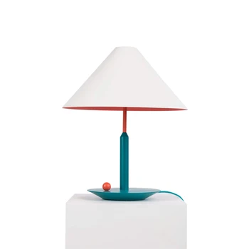 ZL Персонализированная Креативная Бамбуковая Шляпа Зонтик Настольная лампа Детская комната Простые светильники для гостиной Спальни