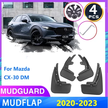 Автомобильные Брызговики Для Mazda CX-30 CX30 DM 2020 ~ 2023 Передние Задние Колеса Брызговики Брызговики Брызговики Аксессуары Для Крыльев