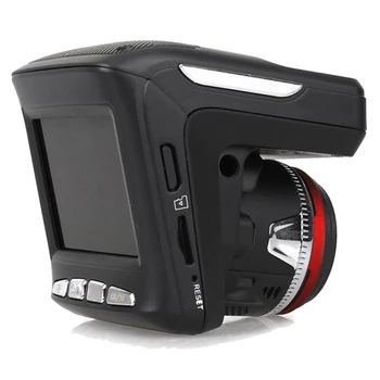 Автомобильный видеорегистратор X7 2-В-1, электронный детектор скорости для собак, радарный монитор, двухголосый автоматический видеомагнитофон 