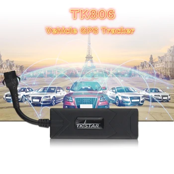 Автомобильный трекер сети GPS/GSM TK806 для определения местоположения автомобиля Поддерживает дистанционное управление по SMS GPRS Водонепроницаемое устройство отслеживания в реальном времени