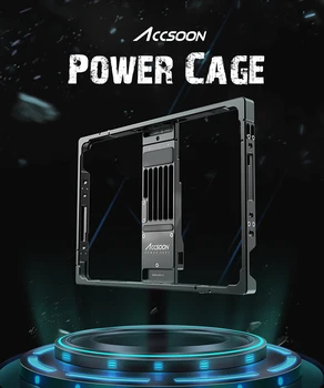 Аккумулятор Accsoon Ipad Cage для 10-11-дюймового Ipad Air/Pro Поддерживает аккумулятор NP-F 550/750/970 для длительной съемки и мониторинга