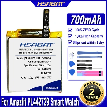 Аккумулятор HSABAT PL442729 700 мАч для смарт-часов Amazfit PL442729