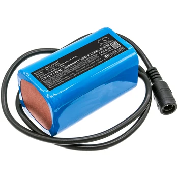 Аккумулятор для фонарика SQUARE MP NCM 2s2p со светодиодной подсветкой 5200 мАч