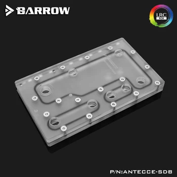 Акриловая доска Barrow используется в качестве водного канала для корпуса компьютера ANTEC Cube-Razer как для центрального процессора, так и для графического блока RGB 5V 3PIN Waterway