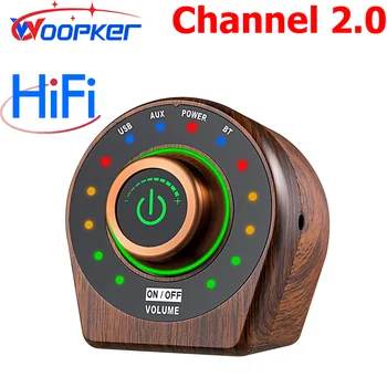 Аудиоусилитель Woopker HIFI, Bluetooth, цифровое усиление звука, домашний автомобиль, морской порт, USB/AUX IN, мини-портативный для домашней аудиосистемы