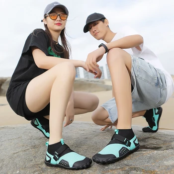 Болотные кроссовки, нескользящая походная обувь для болотной ходьбы, Быстросохнущая обувь для серфинга, Дышащие износостойкие принадлежности для активного отдыха на озере