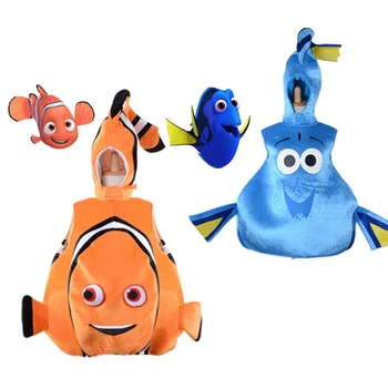 В Поисках Рыбы-Клоуна Косплей Костюм Немо Дори Regal Blue Tang Dory Малыш Рыба Для Детей Взрослый Костюм Для Вечеринки На Хэллоуин