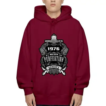 Верхняя одежда До совершенства В возрасте 1976 года Gif Idea Birthday 2022 Содержит 42 Новых Тренда Толстовки С капюшоном