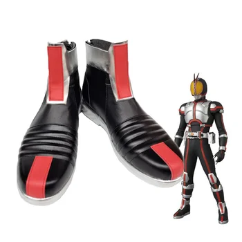 Всадник в маске Kamen Rider Faiz Обувь для косплея Boots Игра аниме Хэллоуин Рождество