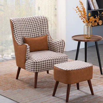 Деревянные современные стулья, акцентный ленивый диван, Роскошный туалетный столик, Мобильные кресла для отдыха, Офисная мебель Poltronas Nordic