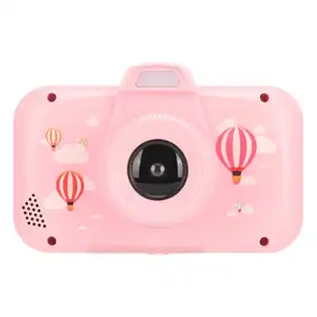 Детская камера с экраном 3,5 дюйма, детская камера с большим экраном HD, портативная детская цифровая камера для девочек 3-10 лет
