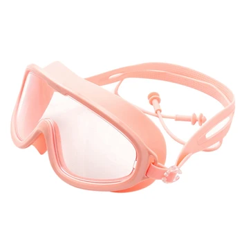 Детские очки для плавания, линзы с защитой от запотевания и ультрафиолета, удобные в носке, высококачественный материал, Утолщенная прокладка, 1 шт.